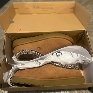 UGG Tan Suede Slip-Ons
